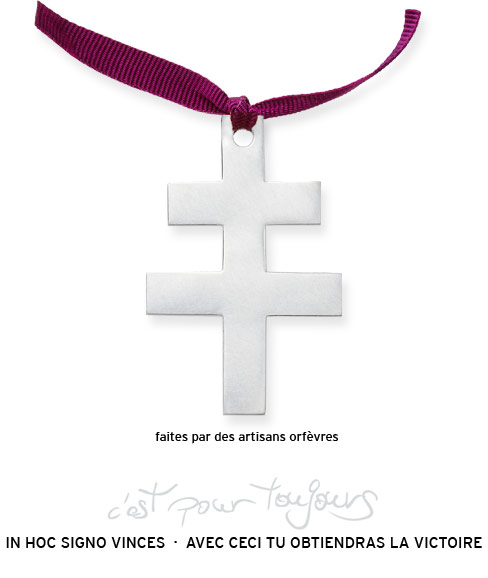 La légendaire Croix de Lorraine
